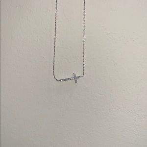 Silver Cross Necklace